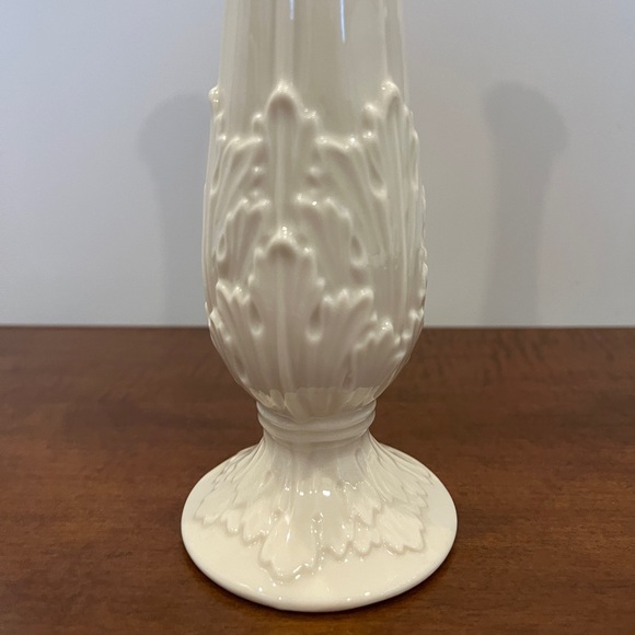 Vintage Lenox Embossed Ivory Vase - Picture 3 of 5